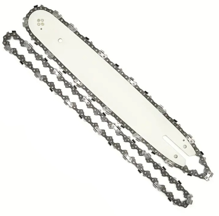 Lama drujba + 2 lanturi 25 dinti pas 3/8 35cm [1]