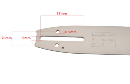 Lama drujba 26 dinti pas 3/8 35cm Roco [1]