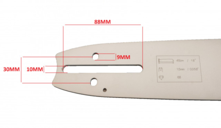 Lama drujba 34 dinti pas 3/8 45cm ROCO [1]