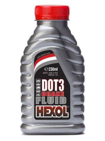 Piese motocoasa - Lichid de frana DOT3 Hexol 230ml