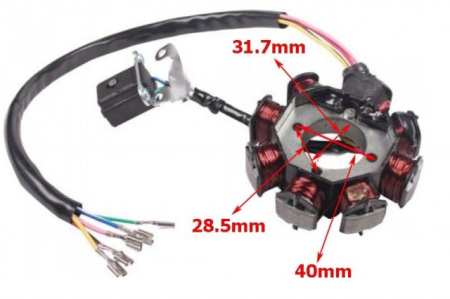 Magnetou ATV CG 125 - CG200 (8 bobine 5 fire) [2]
