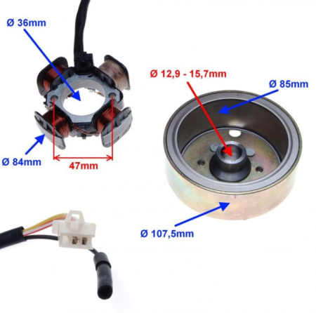 Magnetou + volanta scuter TGB [1]