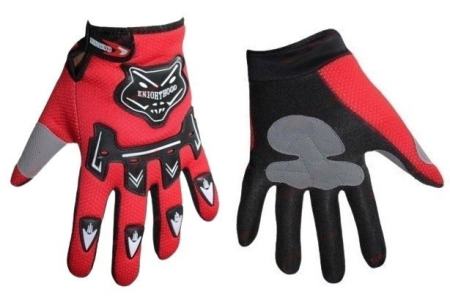 Piese scutere - Manusi cu degete (rosii)