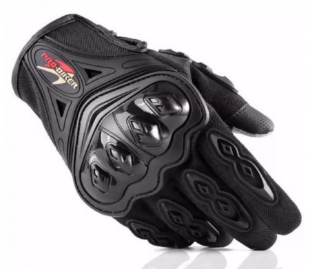Echipamente de protectie - Manusi cu protectie Pro Biker (negre)