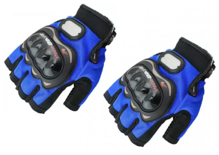 Manusi fara degete Pro Biker (albastre) [1]