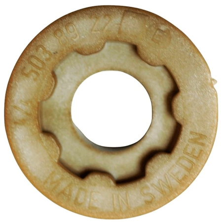 Melc pompa ulei drujba Husqvarna 340, 345, 350 (model nou) Gaura mica [2]