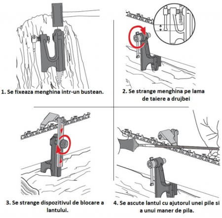 Menghina pentru ascutit lant drujba (Tecomec) [2]