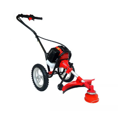 Masini-Unelte  - Motocoasa cu roti de deplasare (complet cu accesorii)