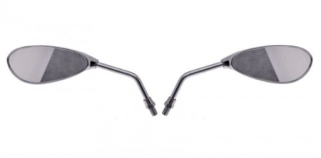 Piese scutere - Oglinzi moto "lacrima" nichelate M8