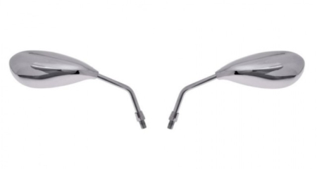 Oglinzi moto "lacrima" nichelate M8 [1]