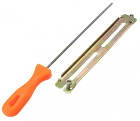 Piese drujba - Pila ascutit lant cu sablon si maner de plastic