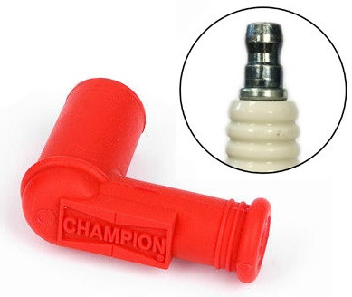 Piese motosapa / motocultor  - Pipa bujie Champion (model 2)