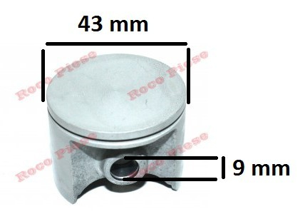 Piston complet drujba Makita DCS 460, DCS 461, Ø43mm [2]