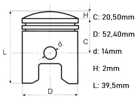 Piston Cross 125cc (52.4mm) [1]