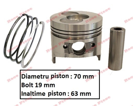 Piese motoutilaje  - Piston generator Diesel Ø 70 mm (5 CP)