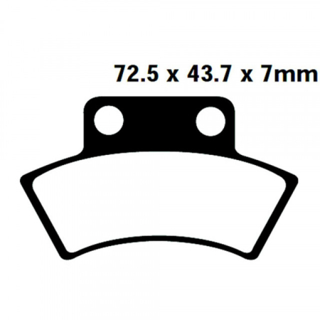 Placute frana ATV CF Moto CF500 [1]