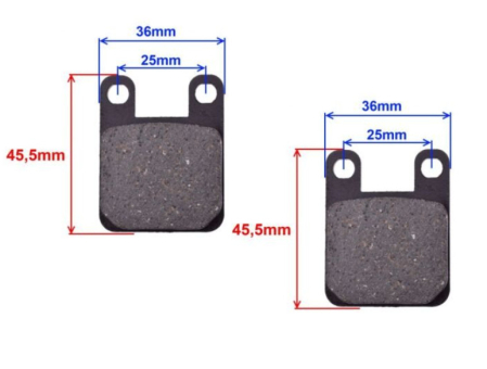 Placute frana scuter nr.4 (Peugeot Buxy) [1]