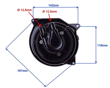 Piese scutere - Pompa apa completa scuter Yamaha 50-80cc