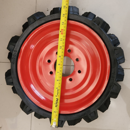 Roata completa echivalent 4.00 x 8 (CAUCIUC PLIN) [1]