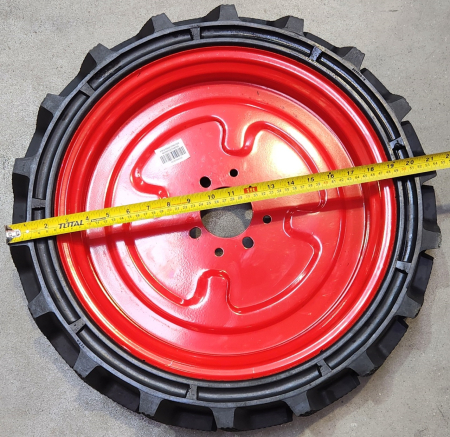 Roata completa echivalent 5.00 x 12 (CAUCIUC PLIN) [1]