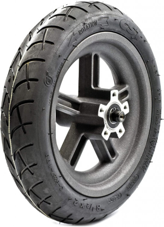 Piese Trotineta Electrica - Roata spate trotineta electrica 8.5 Inch (cauciuc cu camera)