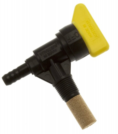 Piese motoutilaje  - Robinet benzina motosapa (cu element filtrant metal)