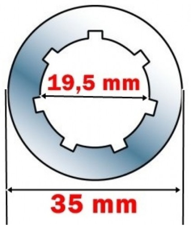 Rotita motrica 3/8 7 (gaura mica) [1]