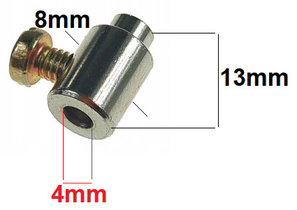 Set 10 buc capat cablu frana / acceleratie (model 6) [1]