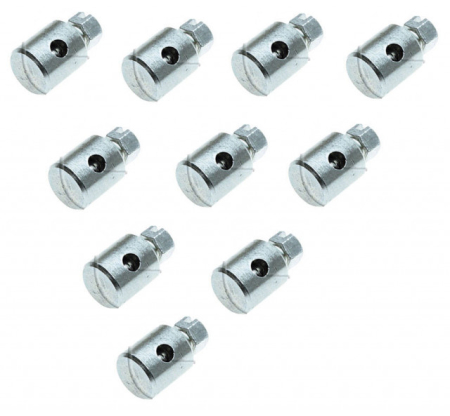Piese scutere - Set 10 buc niplu cablu frana / acceleratie (model 1)