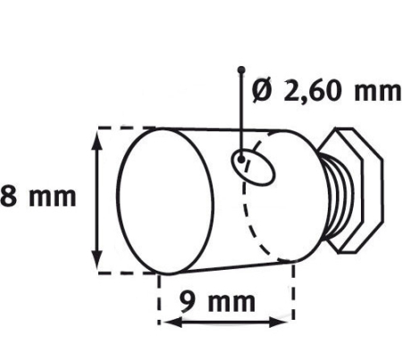 Set 10 buc niplu cablu frana / acceleratie (model 1) [1]
