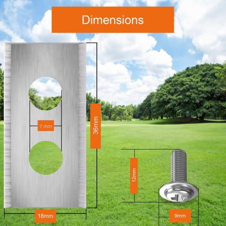 Set 9 buc cutite schimb masina robotizata de tuns gazon WORX NAC [1]