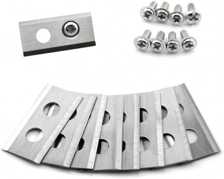 Piese masina de tuns iarba  - Set 9 buc cutite schimb masina robotizata de tuns gazon WORX NAC