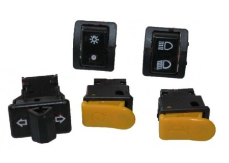 Piese scutere - Set butoane scuter chinezesc (model mic)