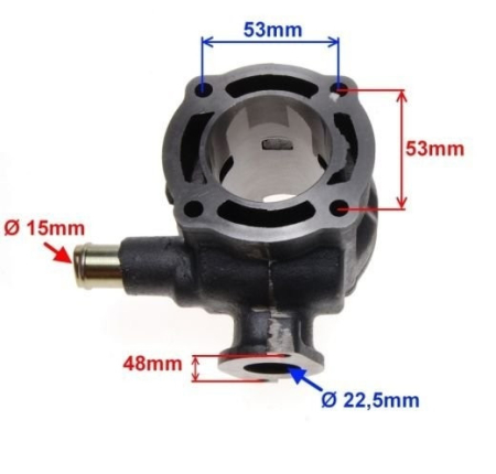 Set motor scuter 2T 50cc Suzuki Katana / Aprilia Ditech (racire pe apa) [2]