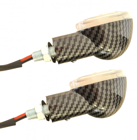 Set semnale scuter carbon ovale (nr.1) (set) [1]