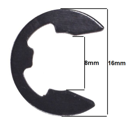 Siguranta oala ambreiaj drujba Husqvarna (8x16mm) [1]