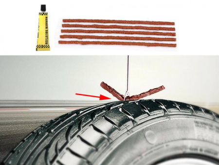 Piese scutere - Snur + solutie pentru vulcanizat