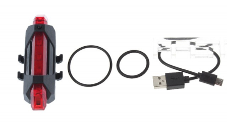 Stop bicicleta cu incarcare USB (baterie litiu) [1]