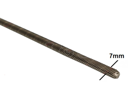 Tija flexibila motocoasa 1530 mm Ø 7mm [2]