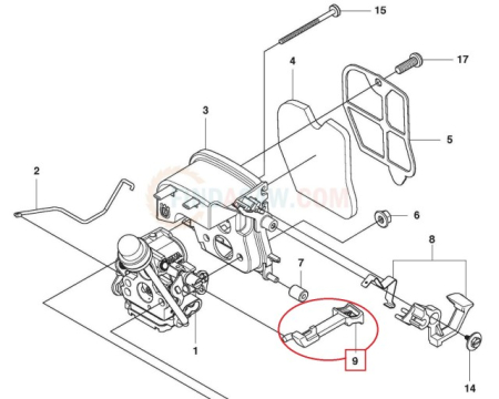 Tragaci soc drujba Husqvarna 235, 236, 240 [1]