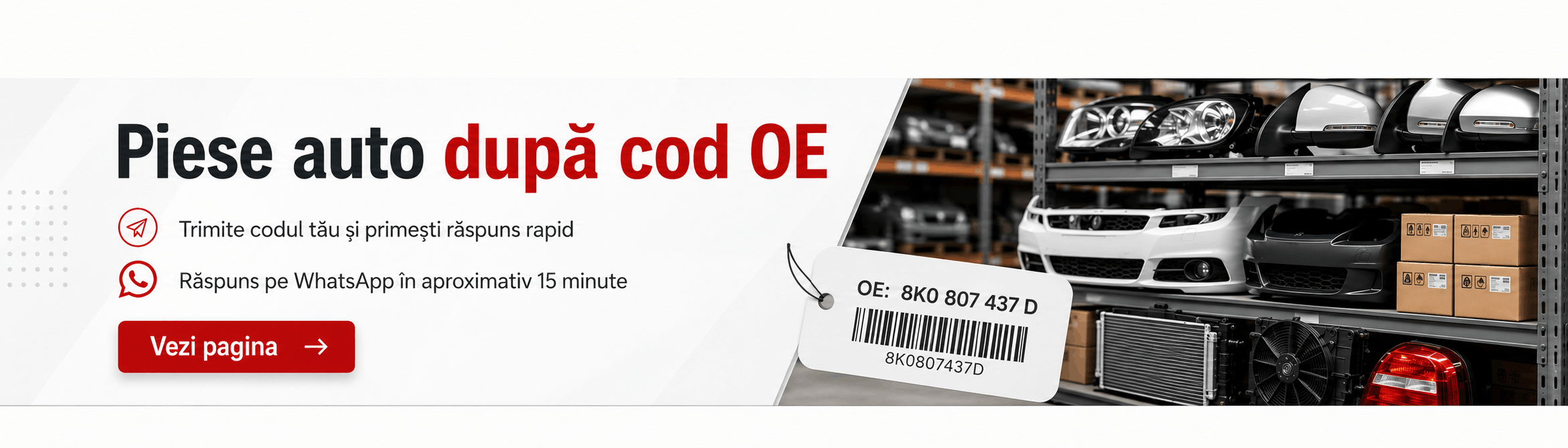 Cauta piesa dupa cod OE