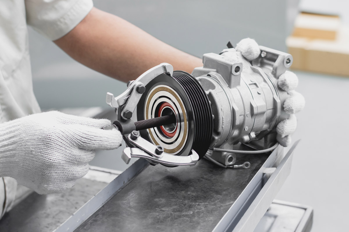 Compresor AC Auto – Defecțiuni, Fulie Ambreiaj și Piese Fix