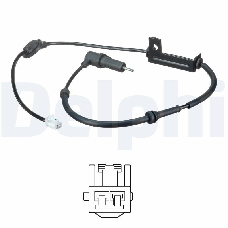 Senzor ABS Spate Stanga potrivit HYUNDAI SANTA FÉ I 2.0-2.7 02.01-03.06 [2]
