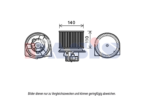 Ventilator habitaclu - Ventilator habitaclu potrivit SAAB 9-5 1.9D-3.0D 1997-2009