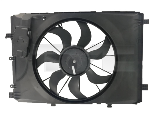 Ventilator radiator (cu carcasa) potrivit MERCEDES A (W176), B SPORTS TOURER (W246, W242), CLA (C117), CLA SHOOTING BRAKE (X117), GLA (X156), SLK (R172) 1.5D-2.0 dupa 2011 [2]