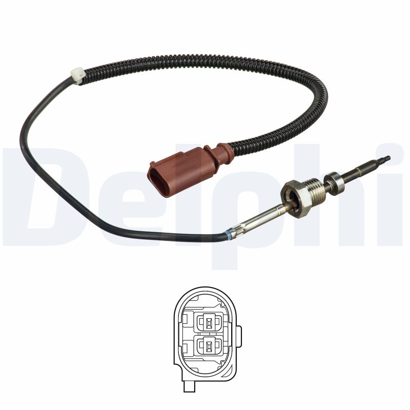 Senzor temperatura evacuare (inainte de DPF) potrivit VW CALIFORNIA T5 CAMPER, MULTIVAN T5, TRANSPORTER T5 2.5D 04.03-11.09 [2]