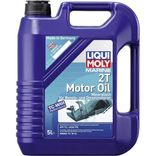 Ulei Lichide tehnice - Ulei motor 2T LIQUI MOLY 5L JASO FB, NMMA TC-W3
