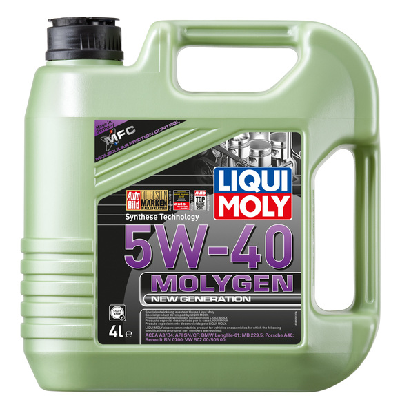 Ulei Lichide tehnice - Ulei motor LIQUI MOLY Molygen New Generation 5W40 4L CF