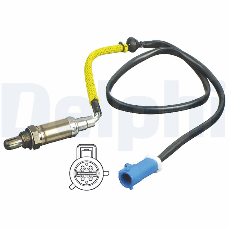 Sonda lambda (numar fire 4, 912mm) potrivit VOLVO S60 I, V40; AUDI A3, A6 C5; BMW 1 (E81), 1 (E87), 3 (E90), 3 (E91), X3 (E83); CHEVROLET AVEO / KALOS, CRUZE, EPICA, ORLANDO 0.8-5.7 01.88- [2]
