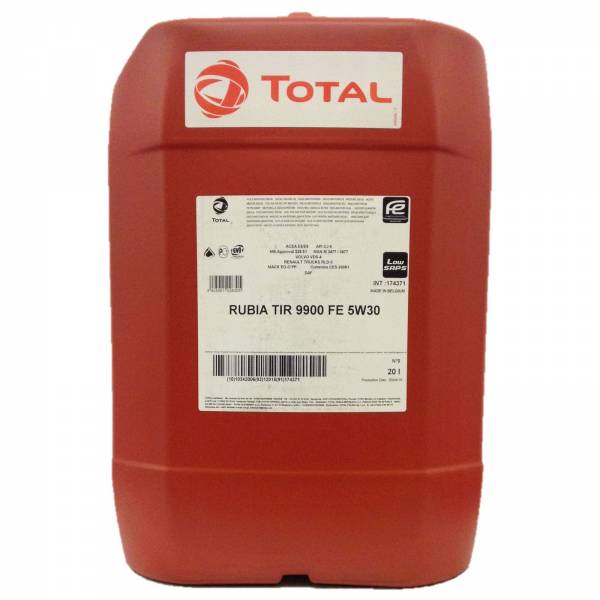 Ulei Lichide tehnice - Ulei motor TotalEnergies RUBIA TIR 5W-30 20L CJ-4